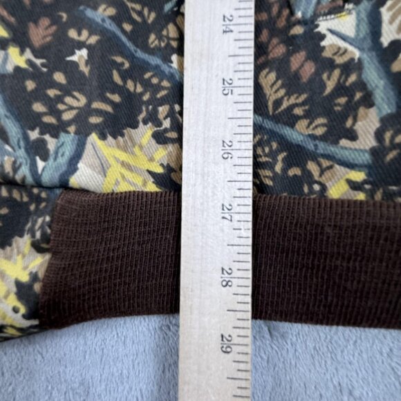 Vintage Bushlan Jacket Mens Extra Large Brown Camo Corduroy Bomber Hunting Snap - Picture 15 of 16